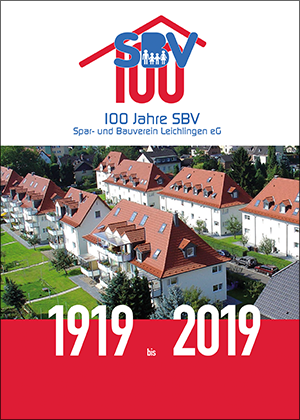 Die Festschrift über 100 Jahre Spar- und Bauverein Leichlingen eG